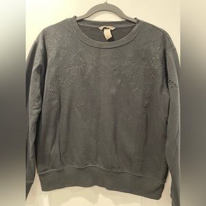 H&M black blouse size S